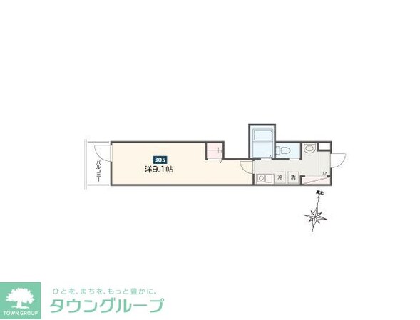 クラブレジデンス東青梅の物件間取画像